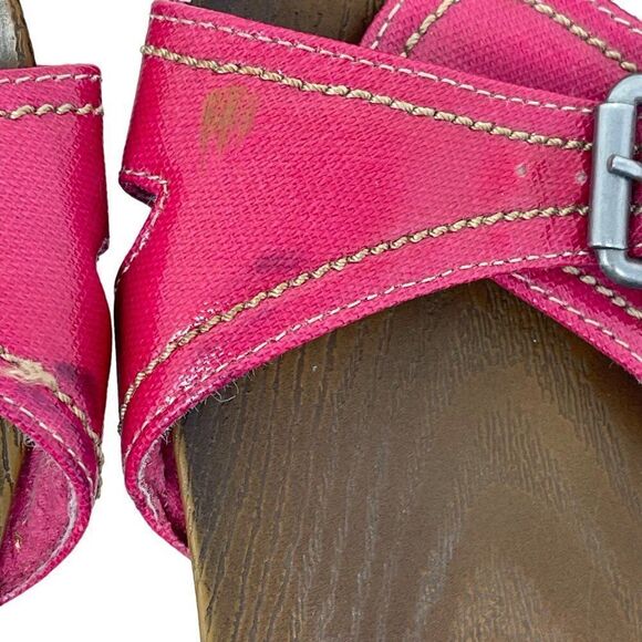 Dr. Scholl's Women's Pink Buckle Sandals Advanced Comfort Series Size 11 - Picture 10 of 14